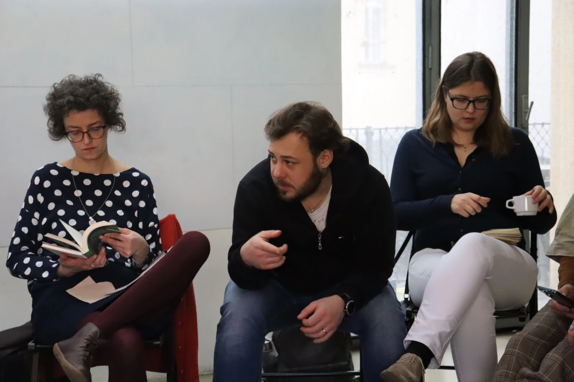 Účastníci a účastnice diskutovali o bariérách, se kterými se při psaní o tématu změny klimatu setkávají