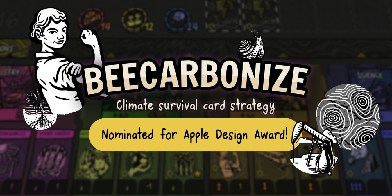 Hra BeeCarbonize je nominovaná na Apple Design Awards!