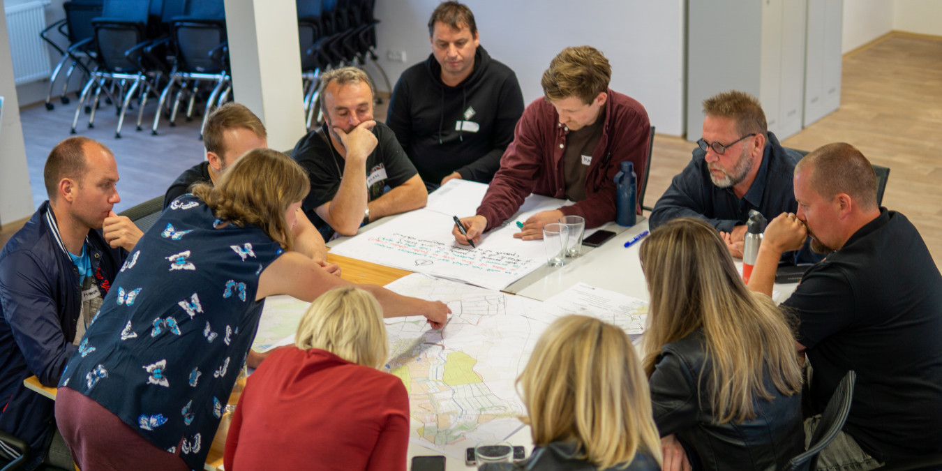 The citizens of Dolní Bojanovice and Němčice are involved in landscaping planning. They want to protect their villages from the effects of climate change