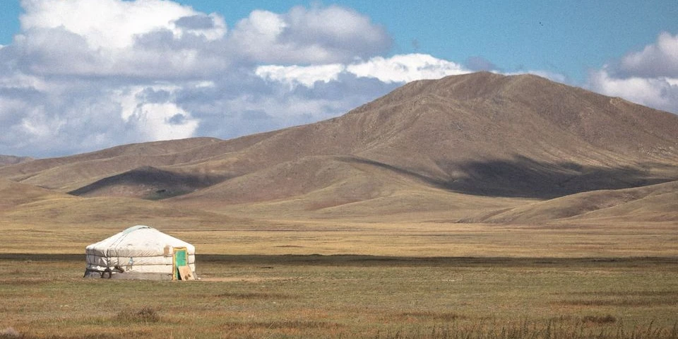 Mongolská jurta.