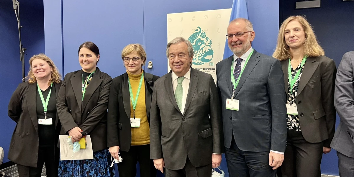 COP15 CBD Montreal: setkání a diskuse s generálním tajemníkem OSN Antoniem Gutérrezem