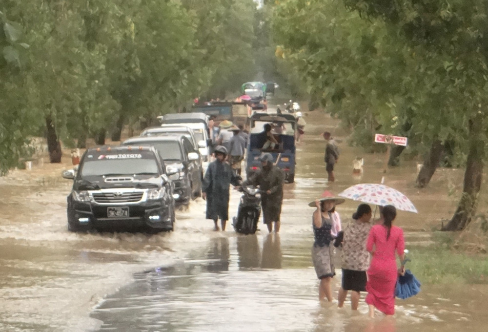 Povodně v Myanmaru 2018