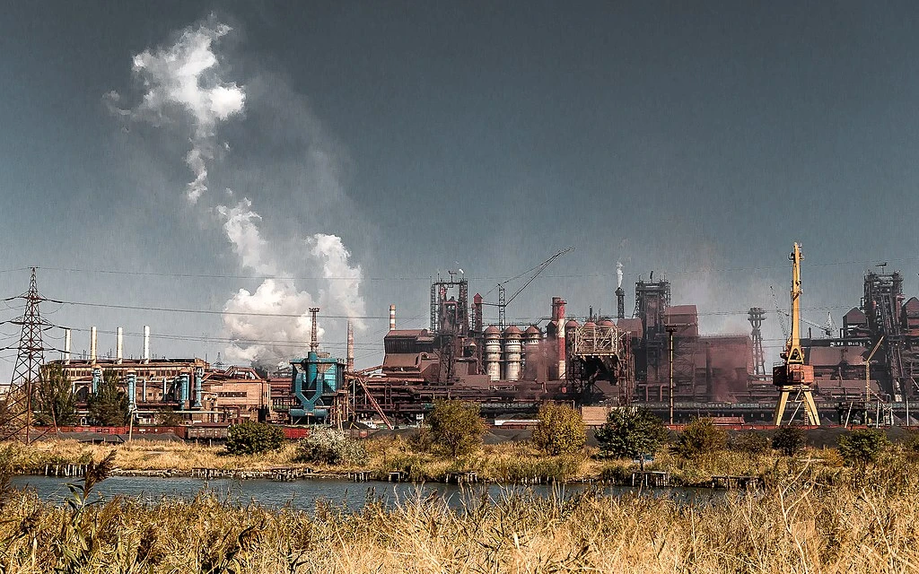 Azovstal near Mariupol