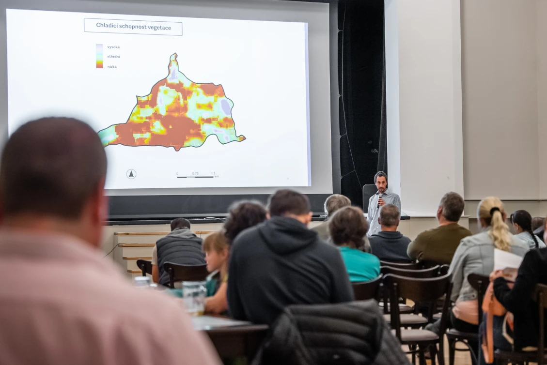 Jakub Zelený představil data ke zdraví české krajiny.